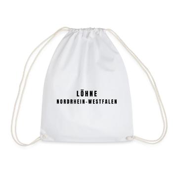 Löhne Nordrhein-Westfalen - Turnbeutel - Weiß - Vorne