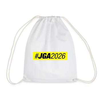 Jga 2026 Bachelor Party - Drawstring Bag - white - Front