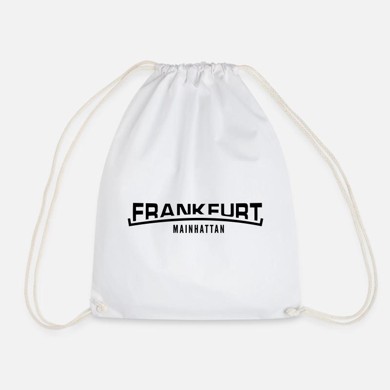 Frankfurt Mainhattan - Turnbeutel - Weiß
