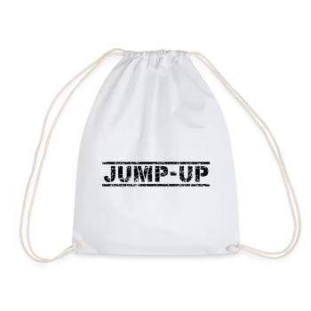 Jump Up - Turnbeutel - Weiß - Vorne