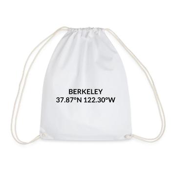 Coordonnées Berkeley, Californie, États-Unis - Sac de sport léger - blanc - Devant