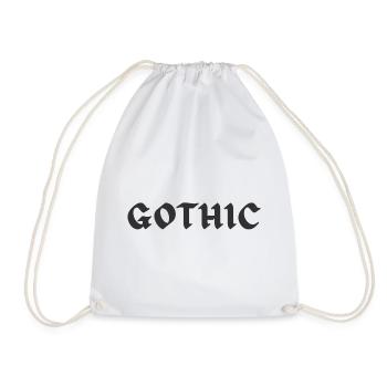 Gothic Black Edition - Turnbeutel - Weiß - Vorne
