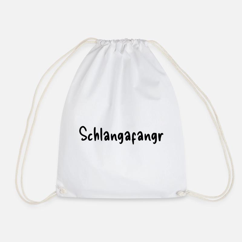 Schlangafangr - Turnbeutel - Weiß