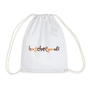 Kuschelprofi Essentials - Starter Edition - Turnbeutel - Weiß - Vorne