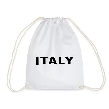 Italy - Turnbeutel - Weiß - Vorne