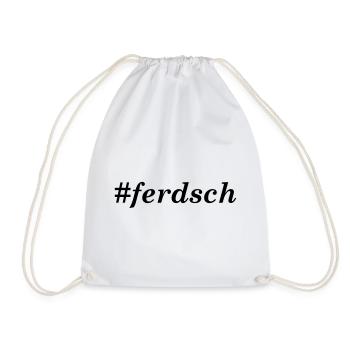 Sachsenliebe #ferdsch - Turnbeutel - Weiß - Vorne