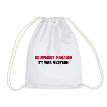 6061912 121013613 reiten - Turnbeutel - Weiß - Vorne