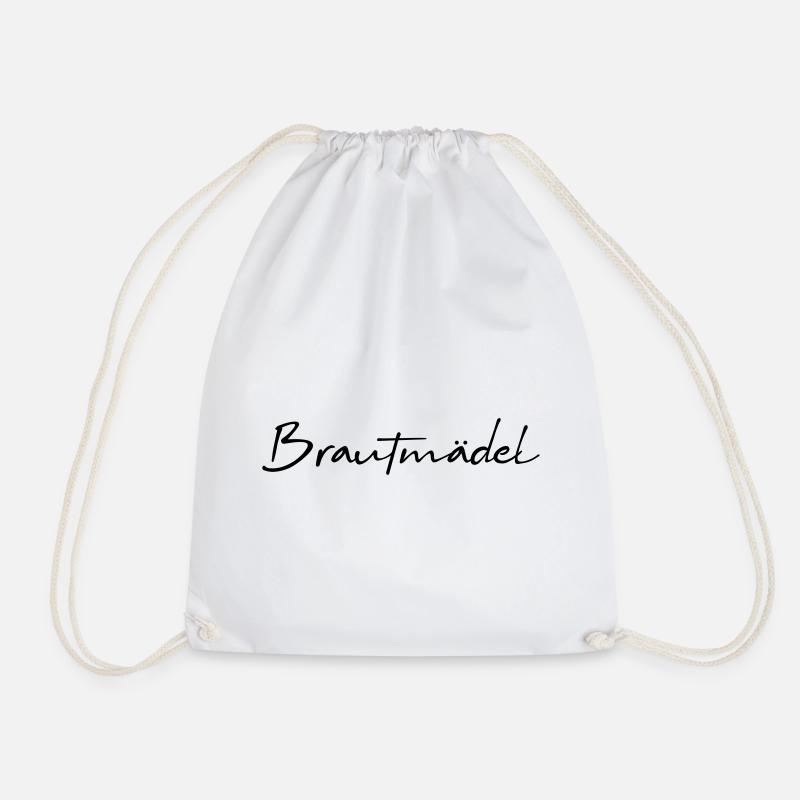 Brautmädel Junggesellinnenabschied - Turnbeutel - Weiß