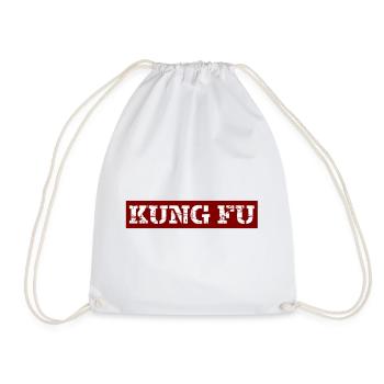 Kung-fu - Sac de sport léger - blanc - Devant