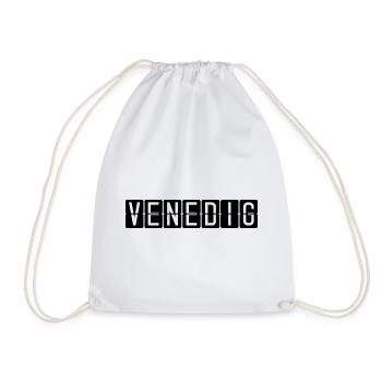 Panneau de l’aéroport de Venise - Sac de sport léger - blanc - Devant