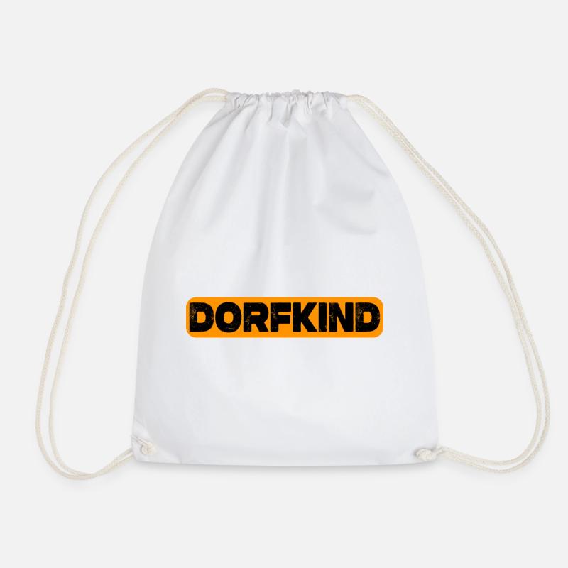 Dorfkind - Turnbeutel - Weiß