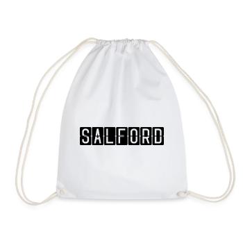 Salford Flughafentafel - Turnbeutel - Weiß - Vorne
