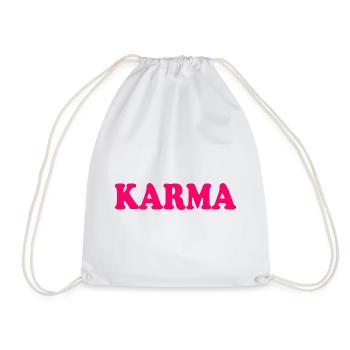 Karma - Turnbeutel - Weiß - Vorne