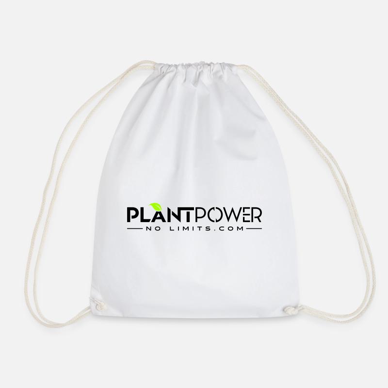 Plant Power - No Limits - Turnbeutel - Weiß