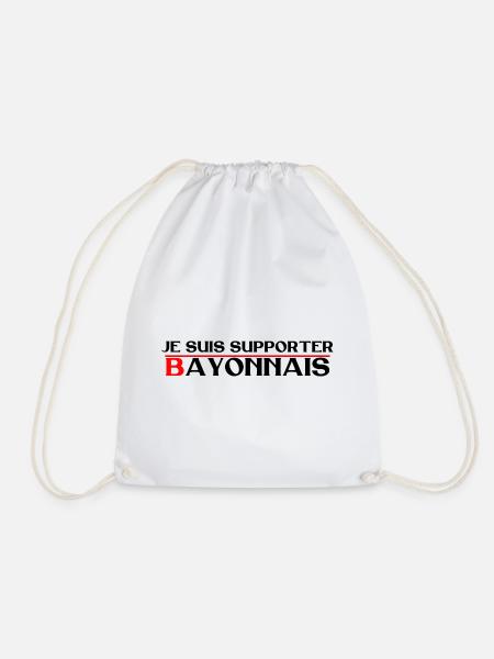 Je suis supporter Bayonnais - Sac de sport léger - blanc