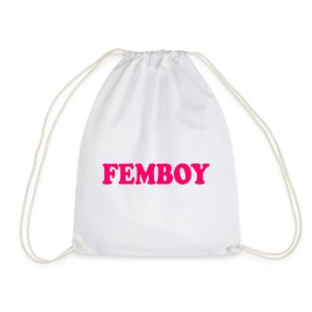 Femboy - Sac de sport léger - blanc - Devant