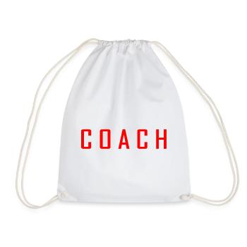 COACH - Drawstring Bag - white - Front