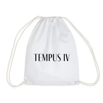 Colored Mandala Pattern on Ethnic Wash Sheets - Drawstring Bag - white - Front