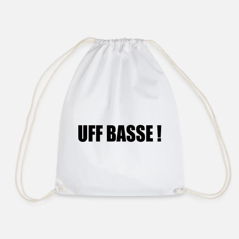 UFFBASSE! - Turnbeutel - Weiß