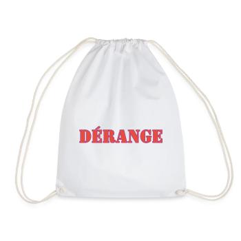 Mind - Drawstring Bag - white - Front