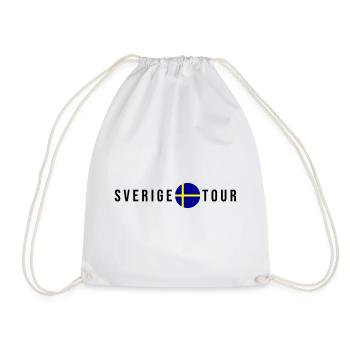 Sverige Tour Schweden - Turnbeutel - Weiß - Vorne