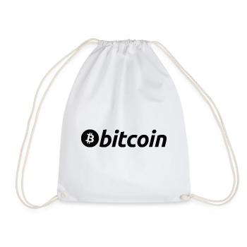 Satoshi Nakamoto - Drawstring Bag - white - Front