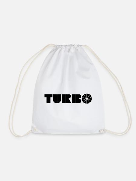 Turbo - Turnbeutel - Weiß