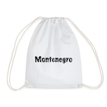 Montenegro - Turnbeutel - Weiß - Vorne