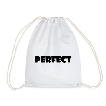 Perfect - Drawstring Bag - white - Front