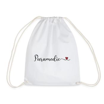 Paramedic - Drawstring Bag - white - Front