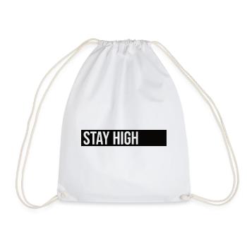 Stay High - Turnbeutel - Weiß - Vorne