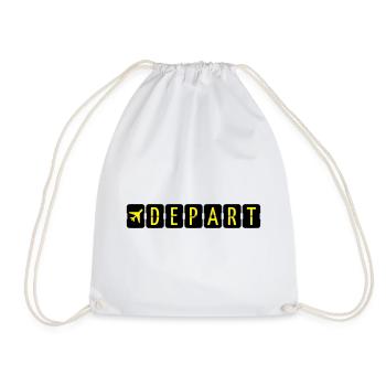 Départ - Sac de sport léger - blanc - Devant