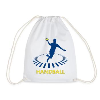 Handball - Sac de sport léger - blanc - Devant