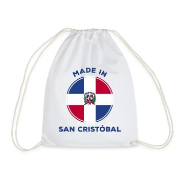 San Cristobal - Drawstring Bag - white - Front
