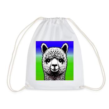 Alpaga - Sac de sport léger - blanc - Devant