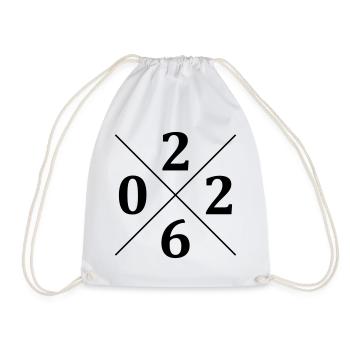 2026 - Sac de sport léger - blanc - Devant
