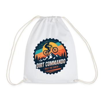 Dirt Commando Vétéran de VTT - Sac de sport léger - blanc - Devant