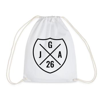 JGA 2026 - Enterrement de vie de garçon - Armoiries JGA 26 - Sac de sport léger - blanc - Devant