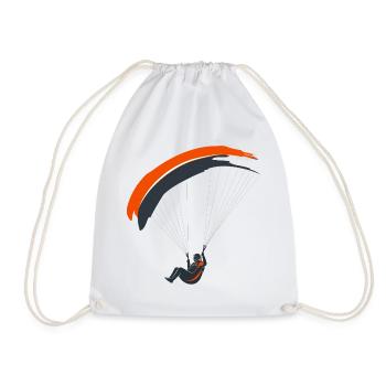 Parapente Silhouette Aventure Liberté - Sac de sport léger - blanc - Devant