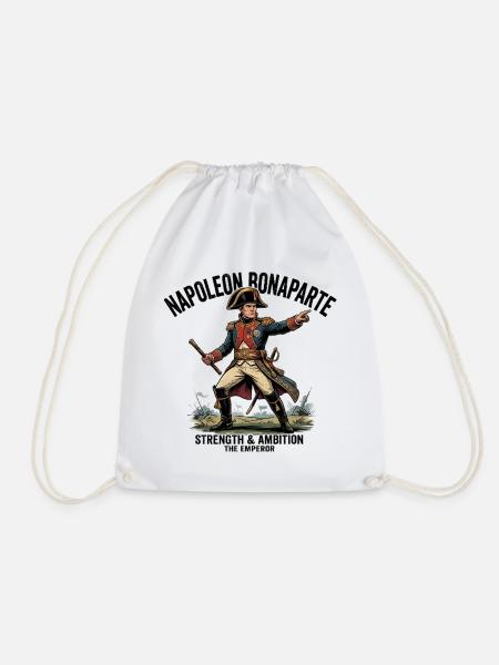 Napoleon Bonaparte - Turnbeutel - Weiß