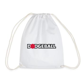 Dodgeball - Turnbeutel - Weiß - Vorne