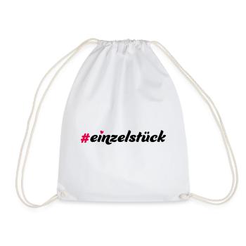 Einzelstück - Turnbeutel - Weiß - Vorne