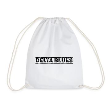 Delta Blues - Turnbeutel - Weiß - Vorne