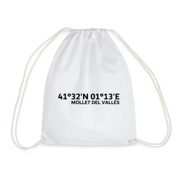 Coordonnées mollet del Vallès - Sac de sport léger - blanc - Devant
