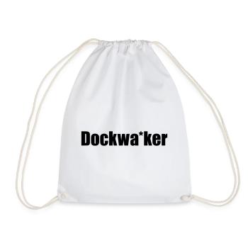 dockwa-ker - Drawstring Bag - white - Front