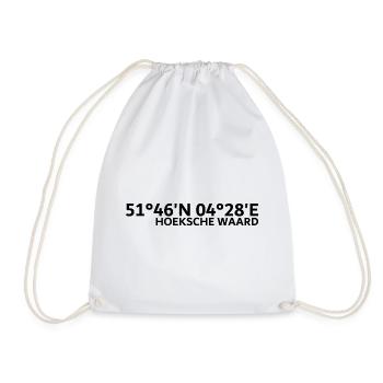 Coordonnées Hoeksche Waard - Sac de sport léger - blanc - Devant