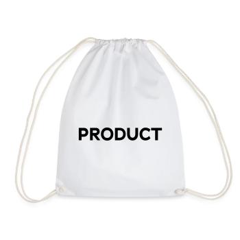 PRODUCT Design, Marke, Type, Typografie, Statement - Turnbeutel - Weiß - Vorne