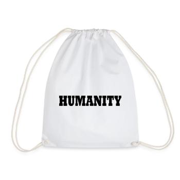 Humanity - Turnbeutel - Weiß - Vorne