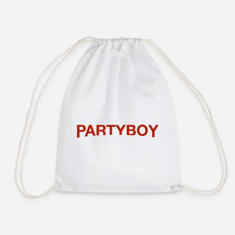 Partyboy - Turnbeutel - Weiß