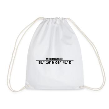 Meerbusch coordinates - Drawstring Bag - white - Front